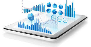 A concept illustration showing digital transformation in the insurance industry, with icons representing data analytics, cloud computing, artificial intelligence, and IoT interconnected on a network map.
