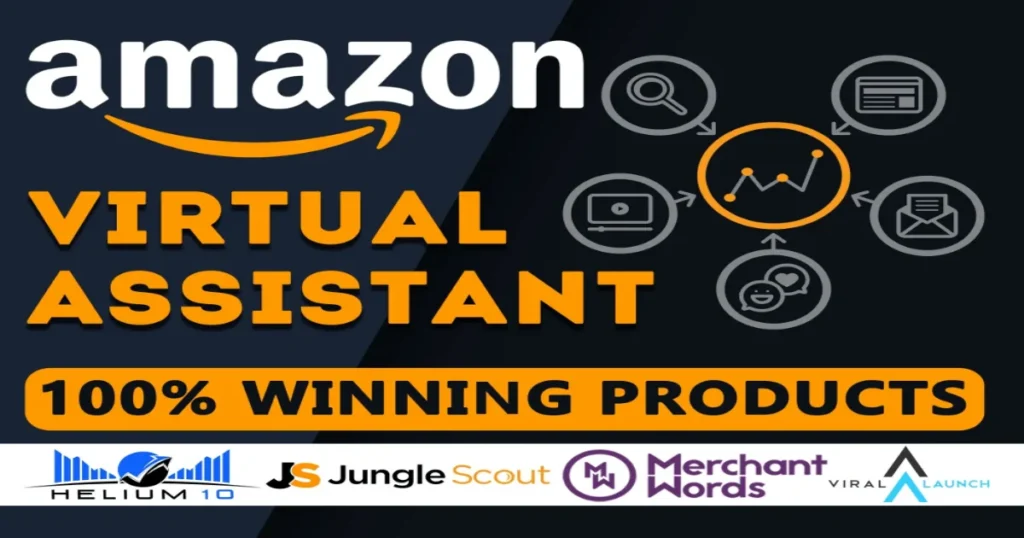 A virtual assistant tracking stock levels and ensuring timely product reorders for seamless Amazon operations.