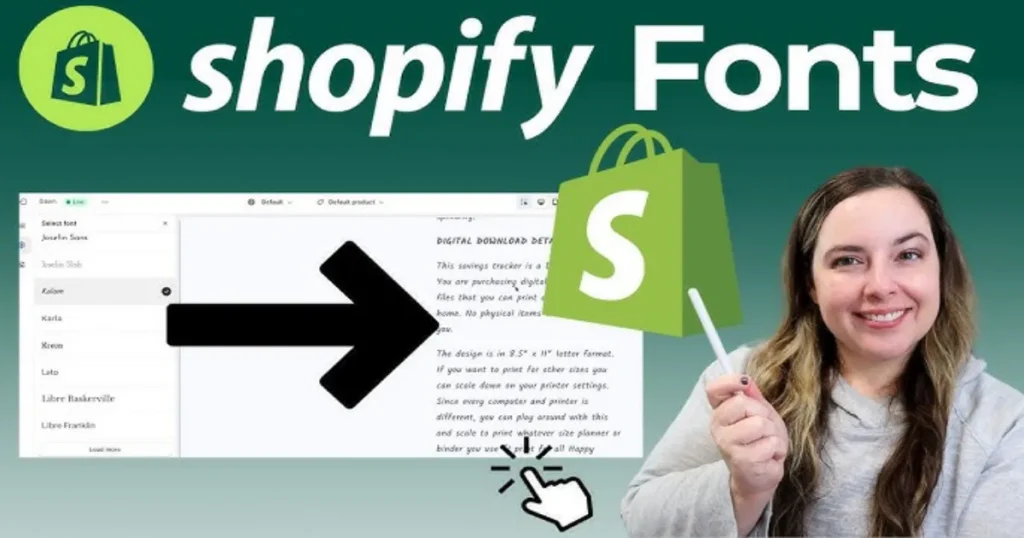 Effective Shopify font pairing using modern fonts for branding, responsive design, and store readability.