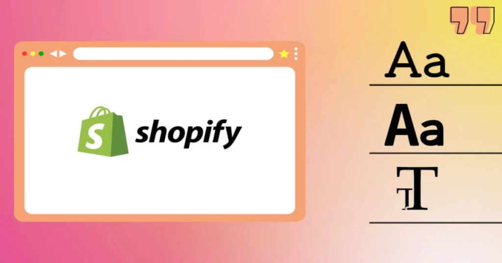 Minimalist Shopify design showcasing best modern font Shopify options with clean and elegant typography.