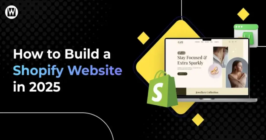 Shopify create website product page using Shopify website customization features